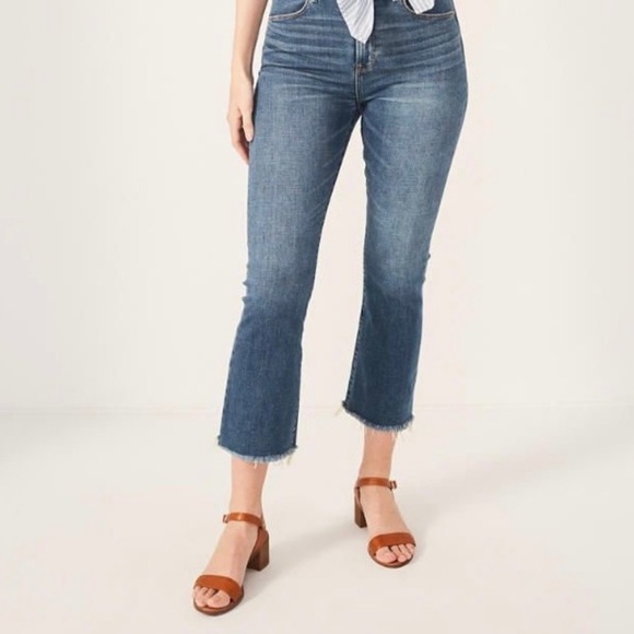 Simone High Rise Ankle Flare Jeans, Size 28 - Picture 12 of 13